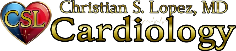 Christian S. Lopez, MD Cardiology – CSL heart logo